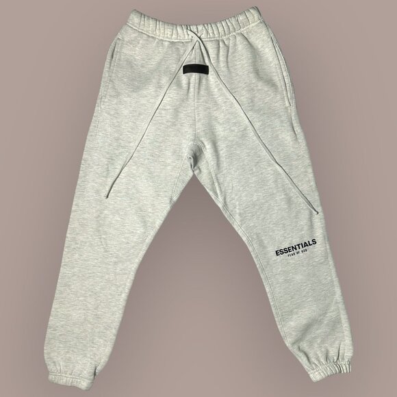 Fear of God Essentials Light Gray Joggers - Picture 1 of 6